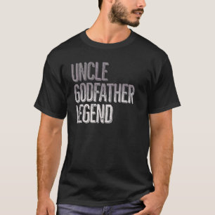 T-shirt Oncle Parrain Légende Baptême