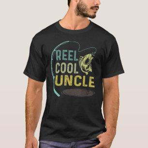 T-shirt Oncle Pêcheur Papa Pêche Super Cool