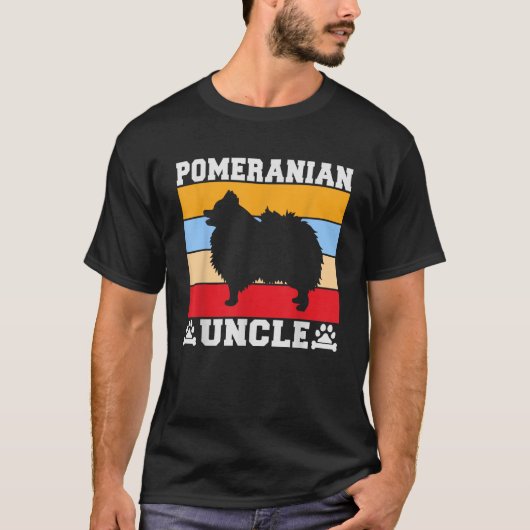 T-shirt Oncle Poméranien (Devant)