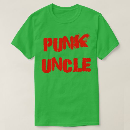 T-shirt Oncle punk (Design devant)