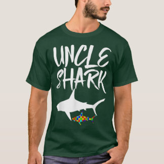 T-shirt Oncle Requin Tee s Drôle Femmes Requins Oncle Lov