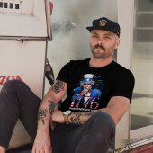 T-shirt Oncle Sam 1776 Fête de l'Indépendance