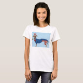 T-shirt Oncle Sam Greyhound (Devant entier)