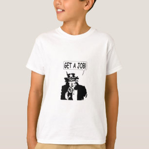 T-shirt Oncle Sam Obtient Un Emploi