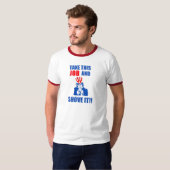 T-shirt Oncle Sam politique t (Devant entier)