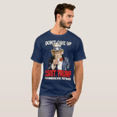 T-shirt Oncle Sam résiste à Trump Middle Finger - Anti Tru (Devant entier)