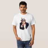 T-shirt Oncle Sam Toby Eyes (Devant entier)