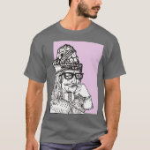 T-shirt Oncle Vlad de hippie (Devant)