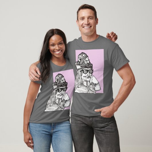 T-shirt Oncle Vlad de hippie (Unisexe)