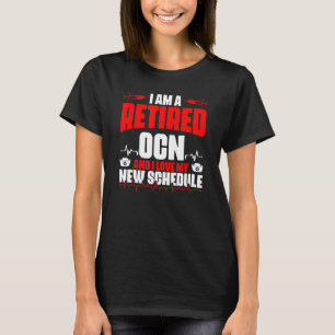T-shirt Oncologie De Soins Infirmiers Médicale À La Retrai