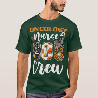 T-shirt Oncologie infirmière Boo Crew Cute 2610