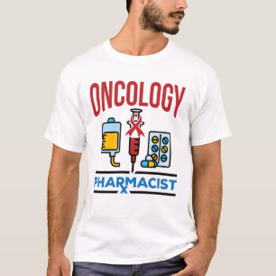 T-shirt Oncologie Pharmaciste Cancer Care Équipe de pharma