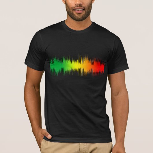 T-shirt Onde audio (Devant)