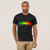 T-shirt Onde audio (Devant entier)