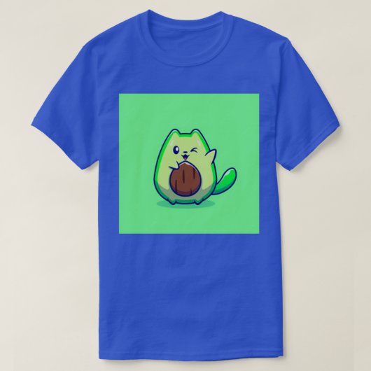 T-shirt Onde d'animal Avocado (Design devant)