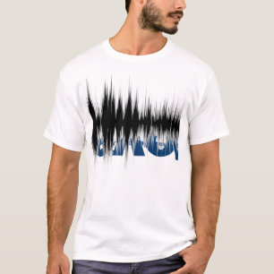 T-shirt Onde sonore cachée T d'amour