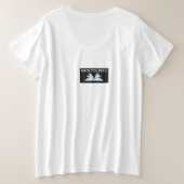 T-Shirt onderscheidend in HAHA EN MAAKTE JE LEZEN (Design achterkant)