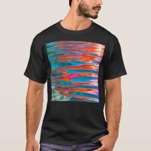 T-shirt Ondes colorées