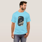 T-shirt Ondes cosmiques. (Devant entier)