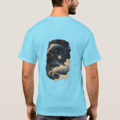 T-shirt Ondes cosmiques. (Dos)