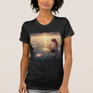 T-shirt Ondes de Création – Enfant Intérieur de Lumière Co