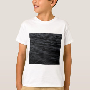 T-shirt Ondes foncées (Eau noire à la nuit)