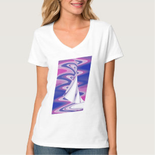 T-shirt Ondes tournantes