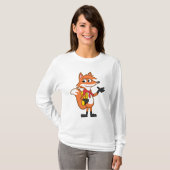 T-shirt Ondulation de Fox de Rick | Scarlett de garde (Devant entier)