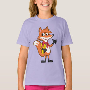 T-shirt Ondulation de Fox de Rick Scarlett de garde