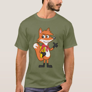 T-shirt Ondulation de Fox de Rick Scarlett de garde