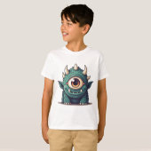 T-shirt One Eye Monster (Devant entier)
