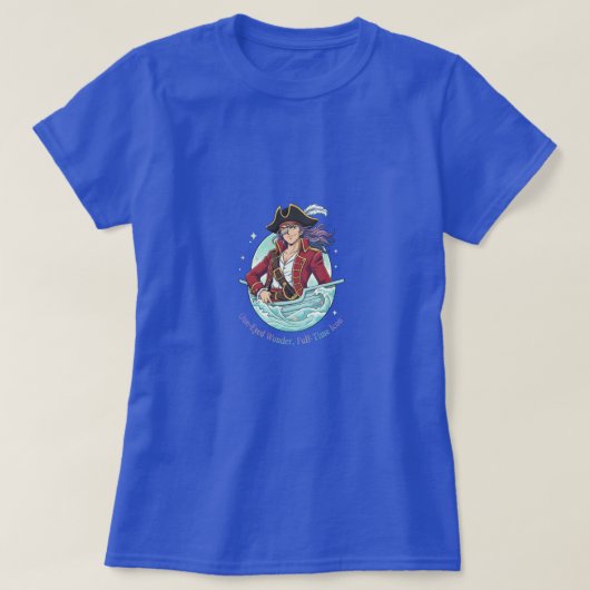 T-shirt One eyed wonder full-time icon (Design devant)
