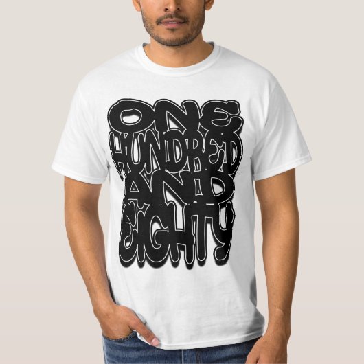 T-shirt One Hundred and Eighty (Devant)