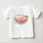 T-shirt One In a Melon First Birthday<br><div class="desc">T-shirt One In a Melon First Birthday. Conçu pour cet âge spécial d'un an et parfait pour un jardin d'été ou une fête de parc.</div>