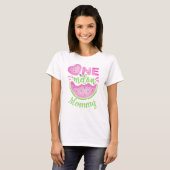 T-shirt One in a Melon Mommy Watermelon 1er anniversaire (Devant entier)