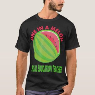 T-shirt One in a Melon Special Education Teacher Watermelo