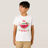 T-shirt One In A Melon Watermelon Anniversaire Party Broth (Devant entier)