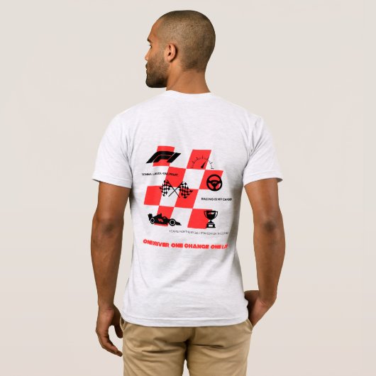 T-shirt One Lap – One Legend (Dos entier)