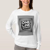 T-shirt One Line Wonder (Devant)