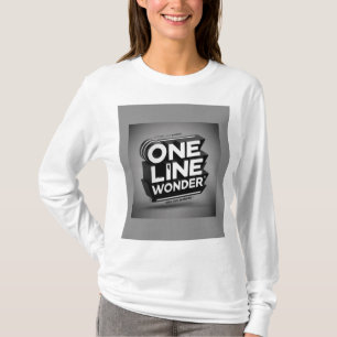 T-shirt One Line Wonder