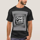 T-shirt One Line Wonder  (Devant)