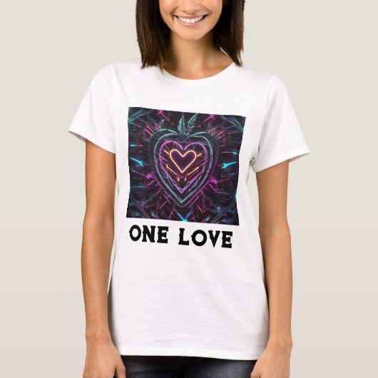 T-Shirt ONE LOVE (Voorkant)