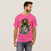 T-shirt One Love el Rey del Reggae (Devant entier)