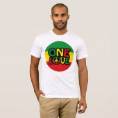 T-shirt One Love Reggae (Devant entier)