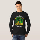 T-shirt One Lucky 3rd Grade Teacher Shamrock St Patrick's  (Devant entier)