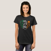 T-shirt One Lucky Baby St Patricks Day Irish Flag Ireland (Devant entier)