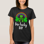 T-shirt One Lucky Boy St Patrick's Day (Devant)