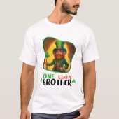 T-shirt One Lucky Brother - Irish Blessings (Devant)