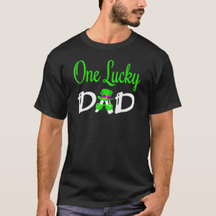T-shirt One Lucky Daddy Père Irlandais C St Patrick's Day 