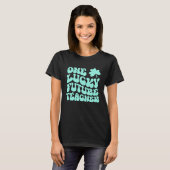 T-shirt One Lucky Future Teacher St Patrick's Day Teacher  (Devant entier)